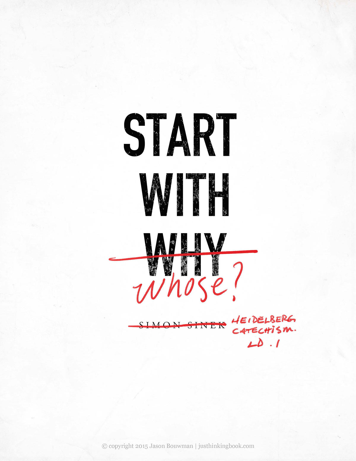 Poster: Start with why