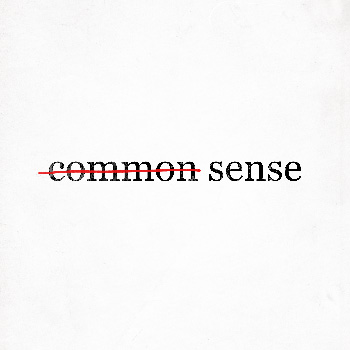 Poster: Common Sense