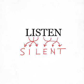 Poster: Listen > Silent